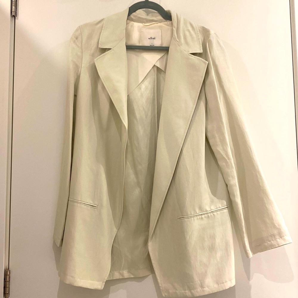Off white Aritzia Blazer